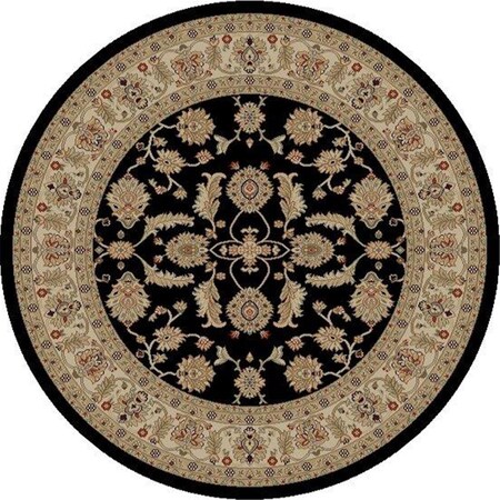 Rlm Distribution 2 ft. 7 in. x 3 ft. 11 in. Jewel Antep - Black HO2545858